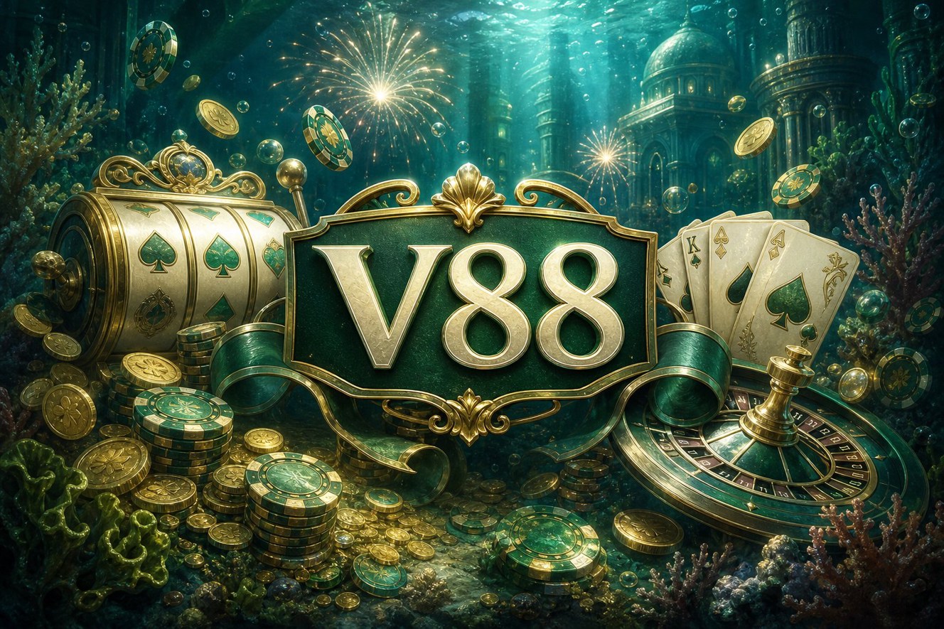 Tampilan antarmuka Wild Ace di V88 dengan papan hadiah level VIP dan menu klaim bonus pemain baru